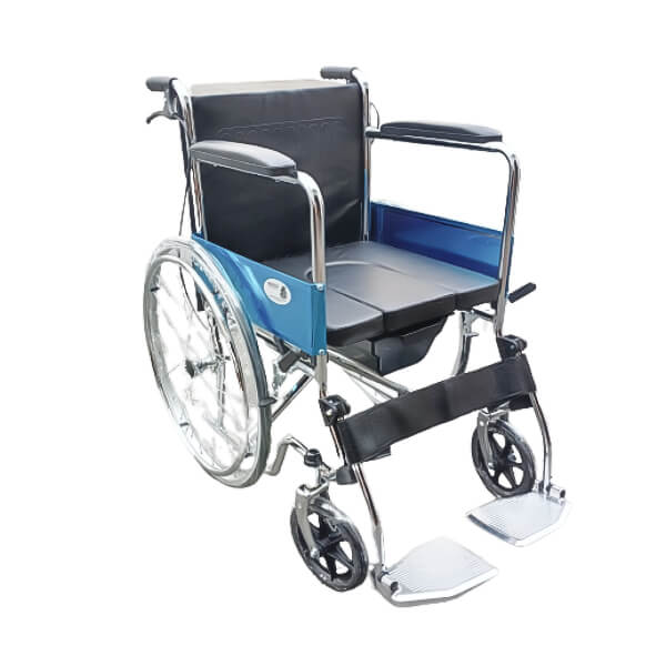 Xe lăn tay có bô vệ sinh, có thắng tay Lucass X-89